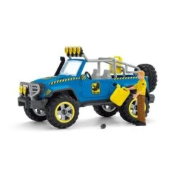 Schleich 41464 Off-road Jeep Met Dino Wachtpost Dinosaurus -Speelgoedwinkel schleich 41464 offroad voertuig met dino wachtpost 2