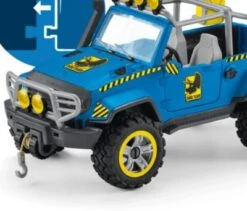 Schleich 41464 Off-road Jeep Met Dino Wachtpost Dinosaurus -Speelgoedwinkel schleich 41464 offroad voertuig met dino wachtpost 3