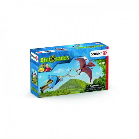 Schleich 41467 Jetpack Achtervolging Dinosaurus 6 Schleich 41467 Jetpack Achtervolging Dinosaurus - Afbeelding 4