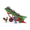 Schleich 42377 Hooitransportband Met Boer FarmWorld -Speelgoedwinkel schleich 42337 hooi transportband met boer