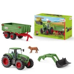 Schleich 42379 Tractor Met Aanhanger FarmWorld -Speelgoedwinkel schleich 42379 tractor met aanhanger 2