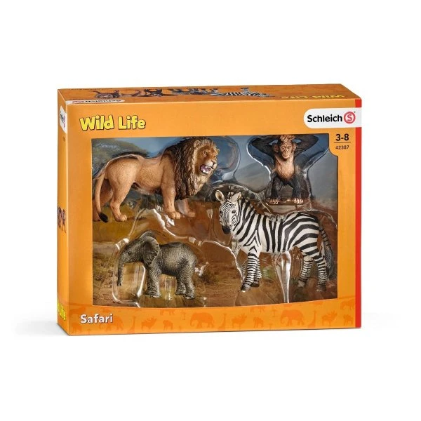 Schleich 42387 Wildlife Starterset 4 Schleich 42387 Wildlife Starterset - Afbeelding 2