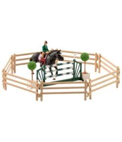 Schleich 42389 Manege Met Ruiter En Paarden Horse Club -Speelgoedwinkel schleich 42389 manege met ruiters en paarden 1 1