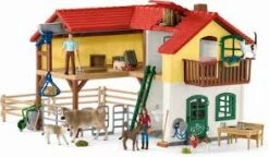 Schleich 42407 Grote Boerderij Met Stal En Dieren FarmWorld -Speelgoedwinkel schleich 42407 boerderij met stal 1