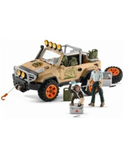 Schleich 42410 Terreinwagen Met Lier WildLife -Speelgoedwinkel schleich 42410 terreinwatgen met lier wildlife