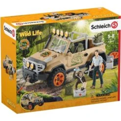Schleich 42410 Terreinwagen Met Lier WildLife -Speelgoedwinkel schleich 42410 terreinwatgen met lier wildlife 3