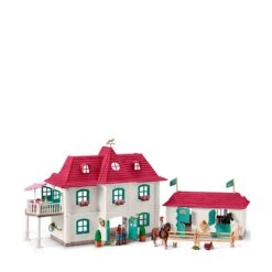 Schleich 42551 Lakeside Landhuis Met Stal Horse-Club -Speelgoedwinkel schleich 42416 groot huis met paardenstal 1