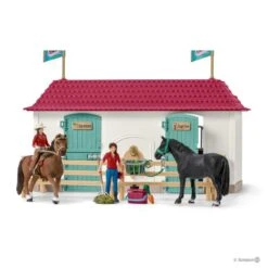Schleich 42551 Lakeside Landhuis Met Stal Horse-Club -Speelgoedwinkel schleich 42416 groot huis met paardenstal 4