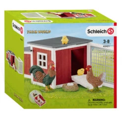 Schleich 42421 Kippenhok FarmWorld -Speelgoedwinkel schleich 42421 kippenhok 2