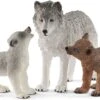 Schleich 42472 Moederwolf Met Welpen WildLife -Speelgoedwinkel schleich 42472 moederwolf met welpen