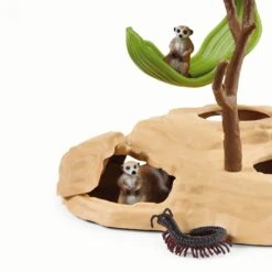Schleich 42530 Stokstaartjes Heuvels WildLife -Speelgoedwinkel schleich 42530 stokstaartjes hangout 1