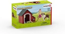 Schleich 42376 Hondenhok Met Hond En Kind FarmWorld -Speelgoedwinkel schleich 42376 hondenhok farmworld 4