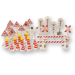 Set Verkeerstekens II, 29-delig -Speelgoedwinkel set verkeerstekens goki wm38 1