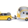 Siku 1629 VW Beetle Met Caravan 1 : 87 -Speelgoedwinkel siku 1629 vw beetle met caravan