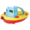 Green Toys Green-Toys Sleepboot Geel Met Blauw Handvat -Speelgoedwinkel sleepboot blauwe handvat green toys
