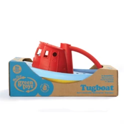 Green Toys Green-Toys Sleepboot Blauw Met Rood Handvat -Speelgoedwinkel sleepboot rood handvat green toys 3