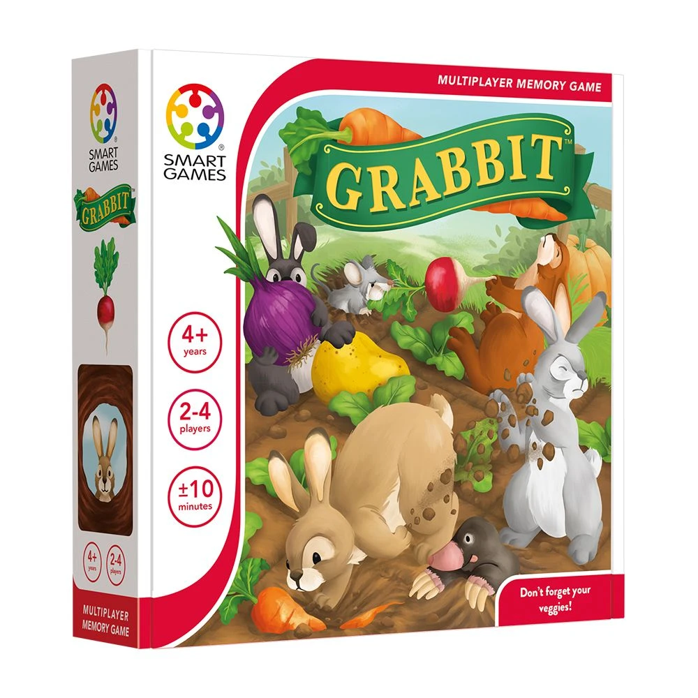 SmartGames SGM510 Grabbit Bordspel Familiespel 3 SmartGames SGM510 Grabbit Bordspel Familiespel