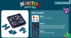 SmartGames Monsters Hide & Seek Denkspel -Speelgoedwinkel smartgames monsters hide and seek 3