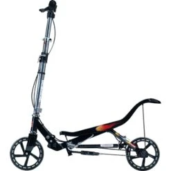 SpaceScooter X580 Black Space Scooter Zwart -Speelgoedwinkel spacescooter step autoped black 1 1