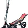 SpaceScooter X580 Black Space Scooter Zwart -Speelgoedwinkel spacescooter step autoped black