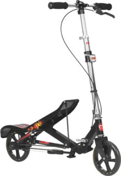 SpaceScooter X580 Black Space Scooter Zwart -Speelgoedwinkel spacescooter step autoped black 2