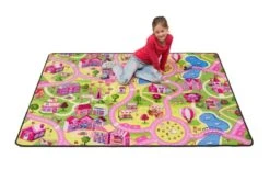 Speelkleed Sweet City Speeltapijt 140×200 Cm -Speelgoedwinkel speelkleed sweet city 2