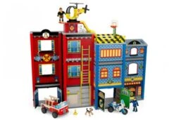 Houten Speelgoedset Voor Grote Kleine Helden -Speelgoedwinkel speelset voor grote kleine helden kidkraft 63239 3