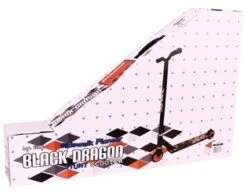 Stuntstep Black Dragon Rood SHOWMODEL -Speelgoedwinkel stuntstep black dragon rood nijdam 52ml 1 1