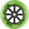 Longway Stuntstep Wielen 110mm Universeel PE Velg Green -Speelgoedwinkel stuntstep wiel 110mm kunststof velg abec9 lagers groen speelactief.nl 1