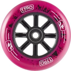 Longway Stuntstep Wielen 110mm Universeel PE Velg Green -Speelgoedwinkel stuntstep wiel 110mm kunststof velg abec9 lagers roze speelactief.nl 1