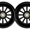Stuntstep Wielen 100mm Universeel Black Dragon Set Van 2 Wheels -Speelgoedwinkel stuntstepwielen zwart abec7 lagers speelactief.nl 2