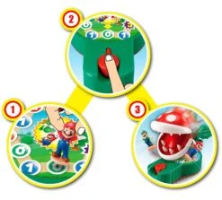 Epoch Super Mario Animal Plant Escape – Kinderspel -Speelgoedwinkel super mario piranhha plant escape bordspel 3