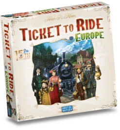 Days Of Wonder Ticket-to-Ride Europe 15th-Anniversary Bordspel