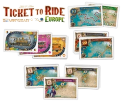 Days Of Wonder Ticket-to-Ride Europe 15th-Anniversary Bordspel 16 Days Of Wonder Ticket-to-Ride Europe 15th-Anniversary Bordspel -Speelgoedwinkel ticket to ride europe jubileumeditie 6