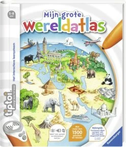 Tiptoi Boek “Mijn Grote Wereldatlas” -Speelgoedwinkel tiptoi boek mijn grote wereldatlas ravensburger 1