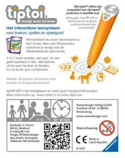 Tiptoi Quizzen&Weetjes Dinosauriers 5 Tiptoi Quizzen&Weetjes Dinosauriers -Speelgoedwinkel tiptoi quizzen weetjes dinosauriers 1
