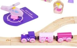 BigJigs BJT023 Treinset Grote Sprookjesstad -Speelgoedwinkel treinset sprookjesstad bigjigs bjt023 4