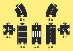 WayToPlay King Of The Road Rubber Flexibele Autobaan 40-dlg 13 WayToPlay King Of The Road Rubber Flexibele Autobaan 40-dlg -Speelgoedwinkel waytoplay king of the road flexibele autobaan 1 1