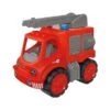BIG Power Worker Midi Brandweer Ladderwagen -Speelgoedwinkel zandbakauto big power worker brandweerwagen big 56834