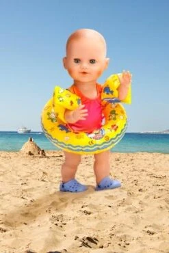 Zwemband En Zwemvleugeltjes Pop -Speelgoedwinkel zwemband en zwemvleugeltjes pop heless 880 1